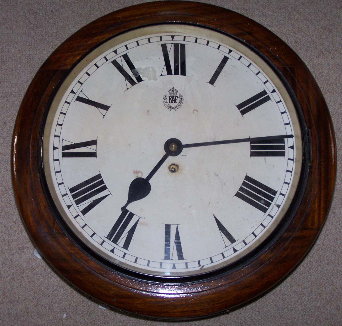 100 Year Old Wall Clock Ridgeway Richardson I Curio Grandfather Clock At 1 800 Rowe Antique